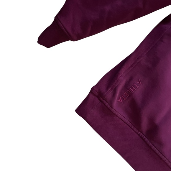 Athleta Purple Half-Zip Pullover Sweatshirt - Picture 11 of 14